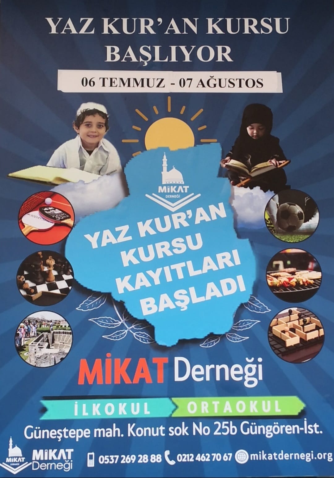 Güngören Yaz Kur'an Kursu